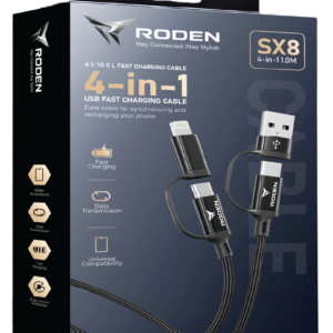 Magnetic 4-IN-1 Data Cable