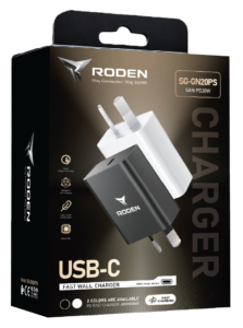 Roden 20W UDSB-C Fast Wall Charger